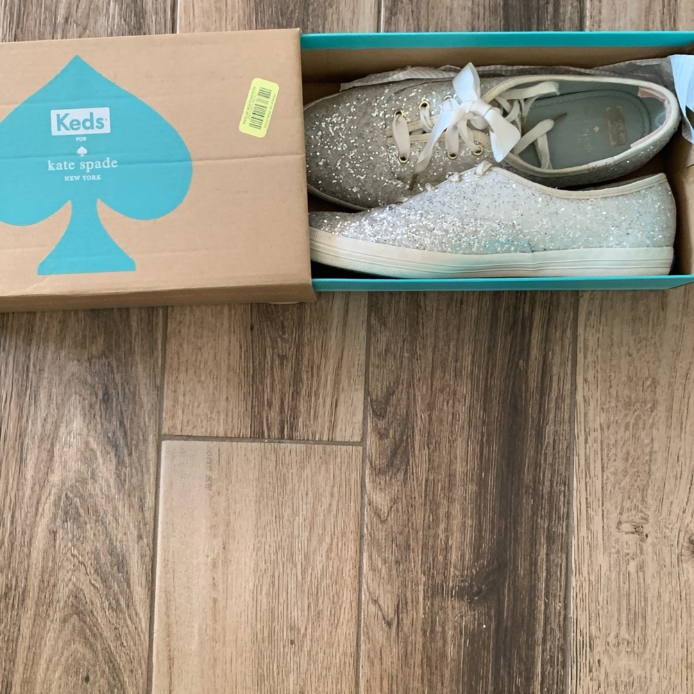 Keds Kate spade glitter sneakers